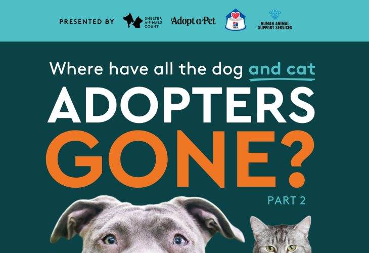 Where have all the dog and cat adopters gone? Shelter Animals Count